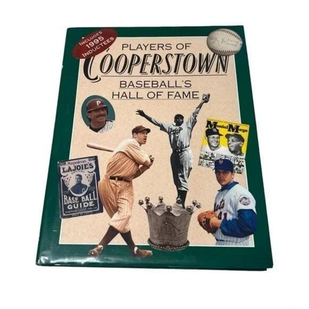 Players of Cooperstown‎ Baseballs Hall of Fame Vintage Book 1995